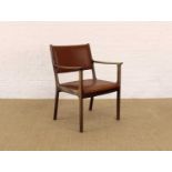 Ole Wanscher (Danish 1903-1985) for Poul Jeppesen Model "PJ412" Armchair