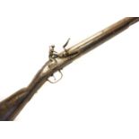 H. Delany .700 flintlock small musket or Sergeant's fusil with bayonet circa 1730, 35inch barrel