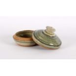 Richard Batterham (British 1936-2021) Studio Pottery Butter Dish with Cover