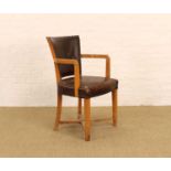 Howard & Sons Ltd., London Art Deco Office Chair