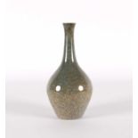Norman Wilson for Wedgwood Mottle Glazed Bottle Vase