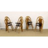 David Colwell (British 1944-) Set of Eight "C3" Stacking Chairs