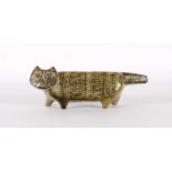 Lisa Larson for Gustavsberg, Sweden "Large Zoo Cat" Sculpture