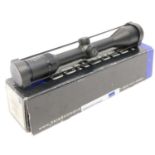 Zeiss Conquest 3.5-10x44 MC rifle telescope, with mildot crosshair reticule and box. The box