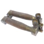 A pair of WW1 German Carl Zeiss trench binoculars
