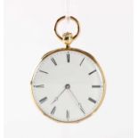 Patek et Cie., Geneva A Fine 18ct Gold Open Faced Pocket Watch