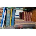 A collection of antique books and others, to include ‘The Strand Magazine’, Holy Bible, Warne