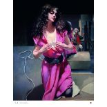 Robert Lenkiewicz (1941-2002), limited edition print 'The Painter with Karen Ciambriello, St Anthony