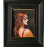 Robert Lenkiewicz (1941-2002), oil on board, 'Study of Bianca Ciambriello'