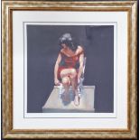 Robert Lenkiewicz (1941-2002), limited edition print, 'Study of Esther'