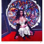 Robert Lenkiewicz (1941-2002), limited edition print 'Anna Navas in Front of The Last Judgement