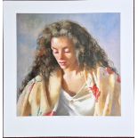 Robert Lenkiewicz (1941-2002), limited edition print, 'Study of Anna'