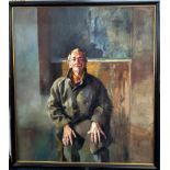 Robert Lenkiewicz (1941-2002), Oil on canvas, 'Project II Vagrancy Relationship Series - 'Frank