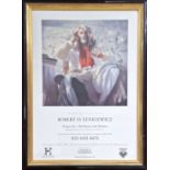 Robert Lenkiewicz (1941-2002), limited edition poster of 'Project 18 - The Painter with Women'