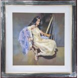 Robert Lenkiewicz (1941-2002), limited edition print, 'Esther Seated'
