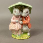 Royal Albert Beatrix Potter Character figure Goody and Timmy Tiptoes