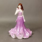 Coalport Lady figurine 'Someone Special'. H:-20cm