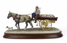 Border Fine Arts Pot Cart, model no.B1015 by Ray Ayres, limited edition no.389 of 600, boxed with