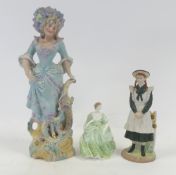 Two Coalport lady figurines to include Anne of Green Gables Aggla and Jennifer, together with