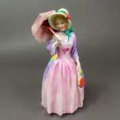 Early Royal Doulton figure Miss Demure HN1402.