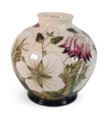 Moorcroft 'Bramble Revisited' Vase 41/7, Limited Edition 8/20, Designer Alicia Amison, RRP £995,
