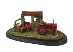 Country Artists Hitching Up, model no.02005 by Keith Sherwin, limited edition no.386 of 500, with