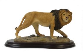 Country Artists Natural World Lion Wild Spirit, 02351. (L: 37cm)
