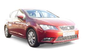 2013 Seat Leon S TDI 5 door hatchback in red with 1598cc diesel engine. REG: DK63 VCV. LOG BOOK: