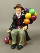 Royal Doulton character figure The Balloon Man HN1954.