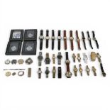 A large collection of ladies and gents watches, including Sekonda, Fossil, Gucci, Autograph, four