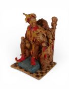 Lilliput Lane Land Of Legend, 'His Majestic Majesty Baldrick the Incredibly Simple figure by Hap