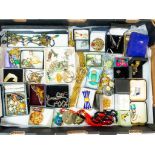 A good collection of vintage costume jewellery from the estate of a lady collector, including