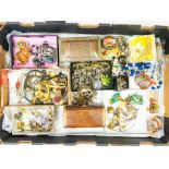 A good collection of vintage costume jewellery from the estate of a lady collector, including