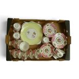 Royal Albert 'Lady Carlyle' Bone China part tea set to include:- Twelve teacups, twelve saucers, six