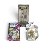 The Kenner Collection, Star Wars action figure Princess Leia Organa, 1993 JusToys Star Wars Bend-Ems