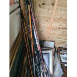 Quantity of fishing rods
