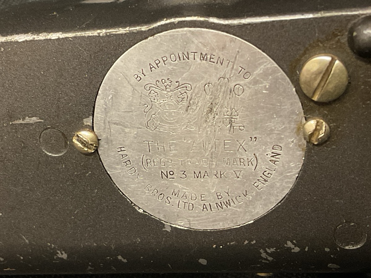 A Hardy Altex No. 3 salmon spinning reel, having ridged foot. (5in) - Image 2 of 3