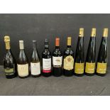 Nine bottles of Italian wine - Italian Trevino Pinot Grigio, Chardonnay 2008, Puglia Appassimento