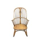 Ercol Swan back rocking elbow chair