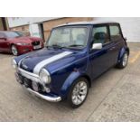 2000 Rover Mini Cooper Sport 1275cc, finished in Tahiti blue, reg. no. X497 VRL