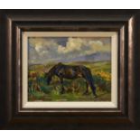 *Kieron Williamson (b. 2002) oil on canvas, In the Gorse, signed, 18cm x 23.5cm, framed