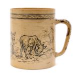 Hannah Barlow for Doulton, donkey mug
