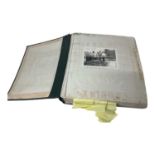 Fascinating album of signatures, photos and letters, artists, writers and musicians