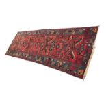 Antique Turkish runner and another rug