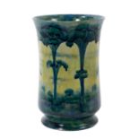 Early Moorcroft Hazeldene pattern flared vase