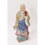 Chinese porcelain figure of an immortal