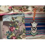 Collection of antique tapestry's