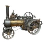 A finely executed 1 1/2 scale Percival Marshall & Co Ltd scratch-built live steam traction engine mo