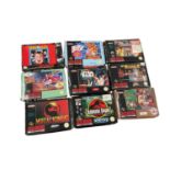 Collection of boxed Super Nintendo Games to include limited edition tin boxed Street Fighter 2, Home