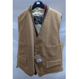 Four Strachan & Co Ltd. waistcoats, 40" chest
